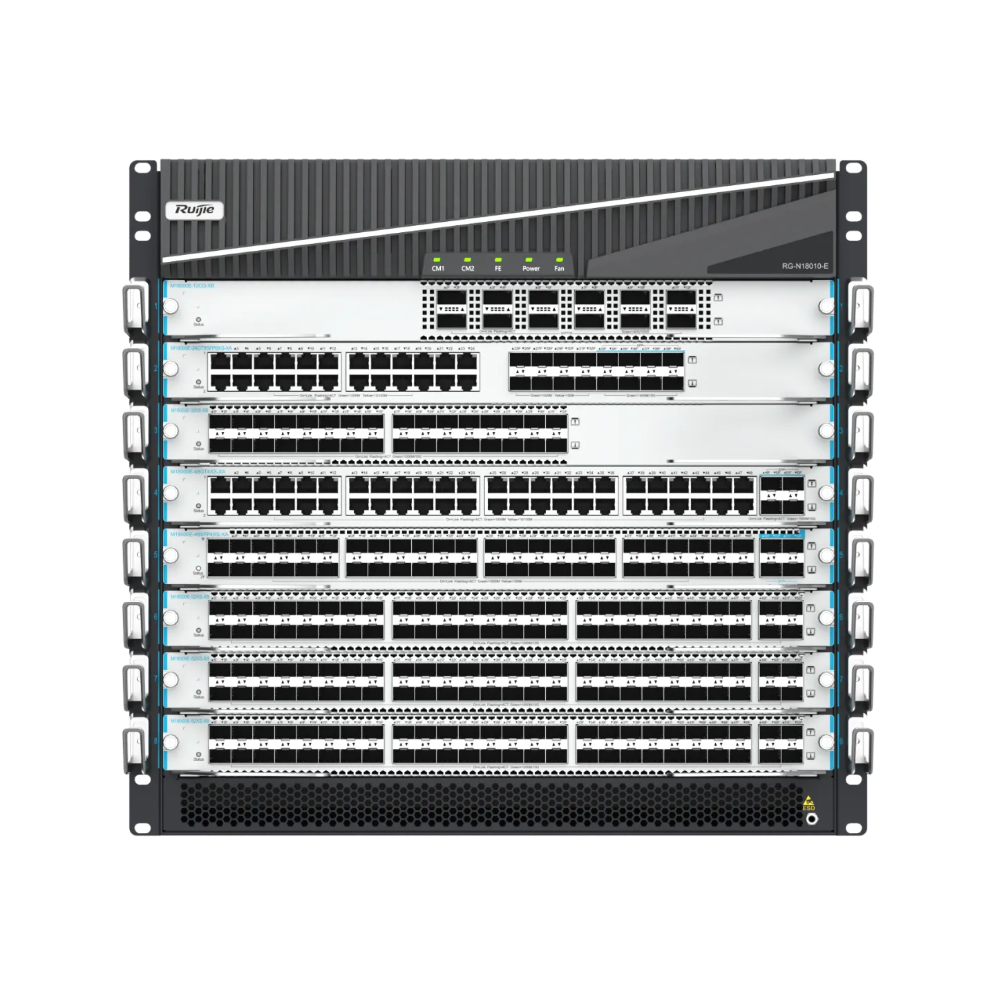 RG-N18000-E(Newton)系列新一代融合核心交换机